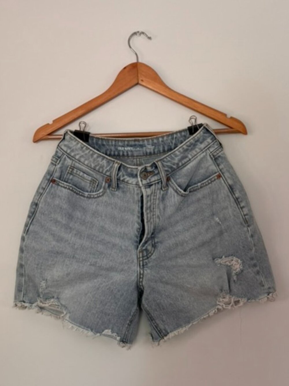 Old Navy "High-Rise Curvy OG Straight Secret-Smooth Pocket" short